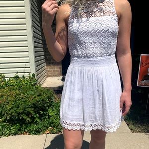 White Hollister Dress